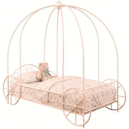 Twin Massi Canopy Carriage Bed 